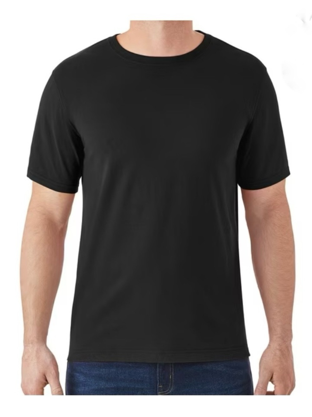 Member's Mark Men's Black Favorite Soft Active T-Shirt XXL